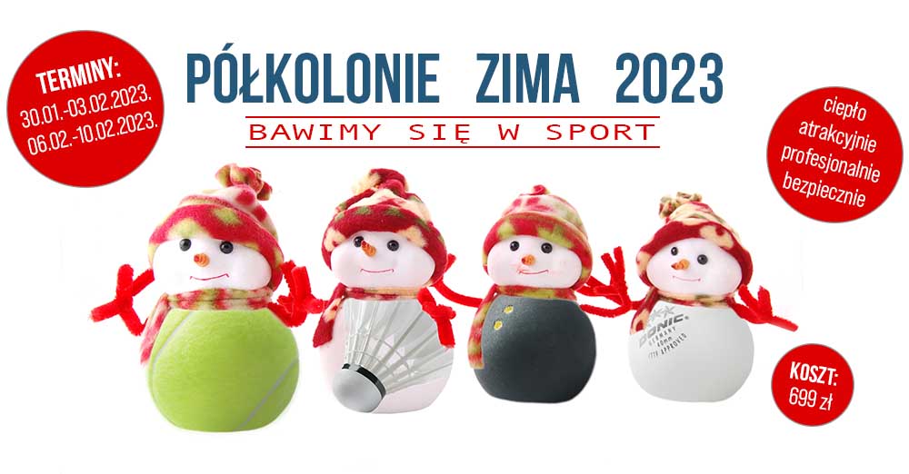 Półkolonie zimowe - zima 2023